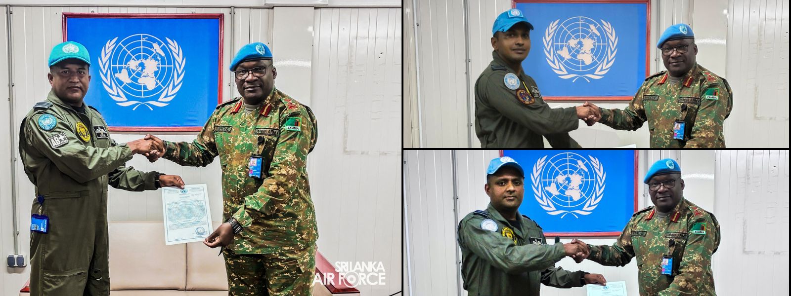 UN Honors Sri Lankan Aviators for Bravery